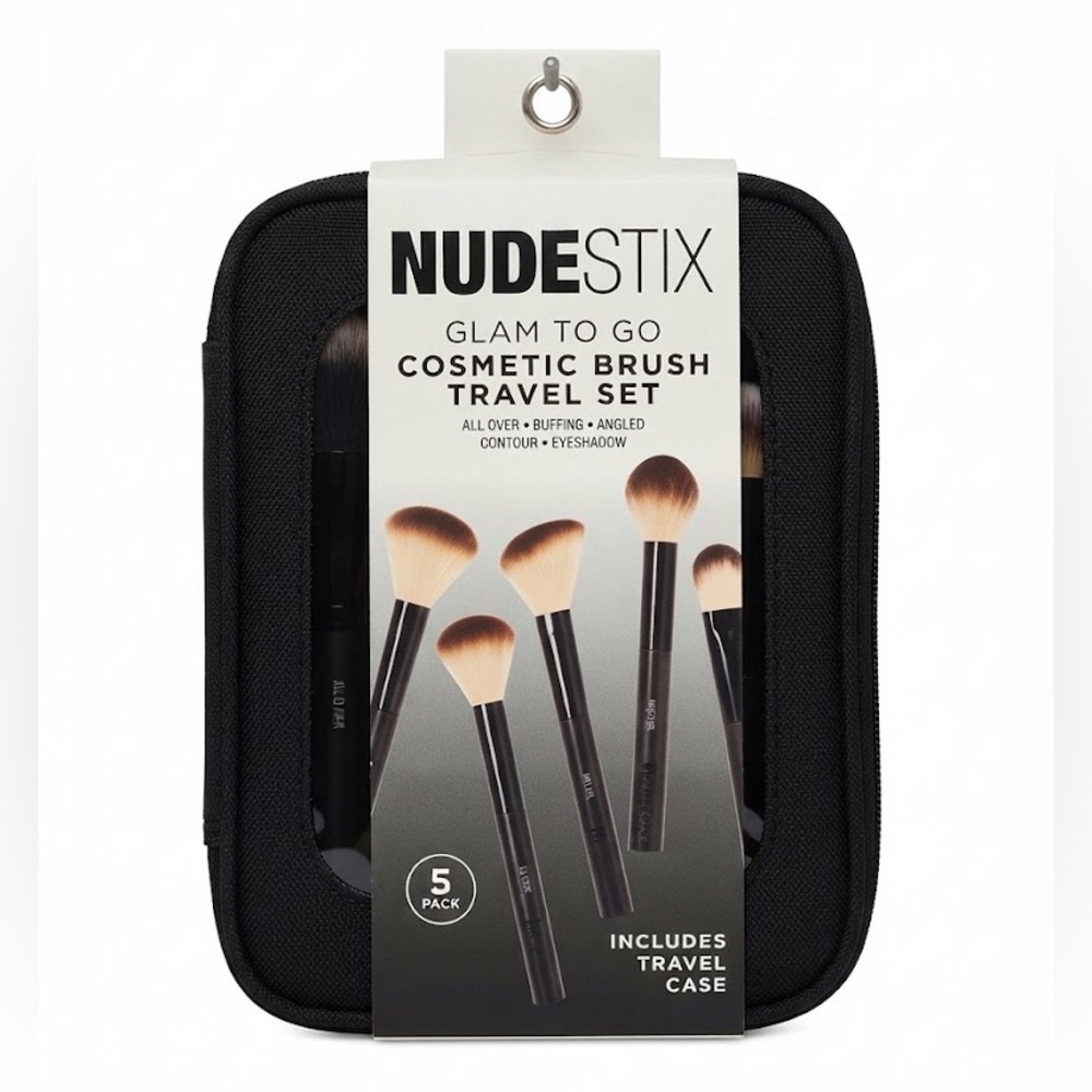 BNIB NUDESTIX Cosmetic Brush Travel Set